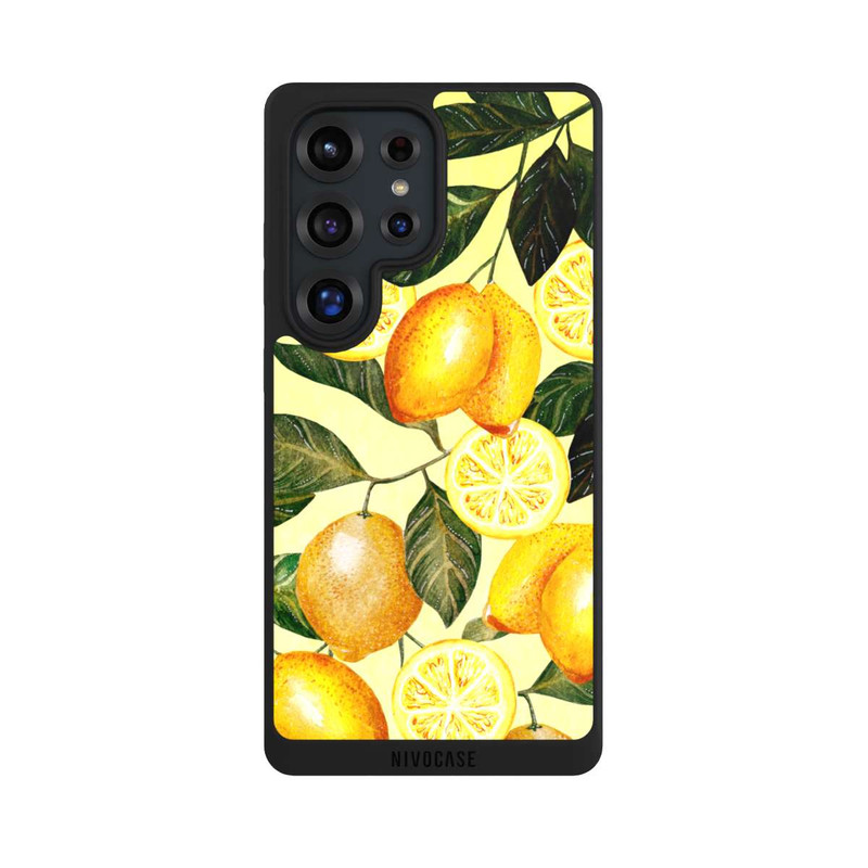 Galaxy S25 Ultra NIVOpure Yellow Summer with Lemons