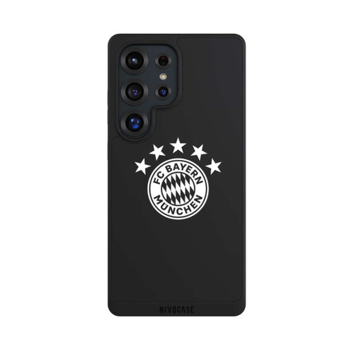 Samsung Galaxy S25 Ultra NIVOpure FCB Logo Einfarbig mit Sternen - ohne Hintergrund
