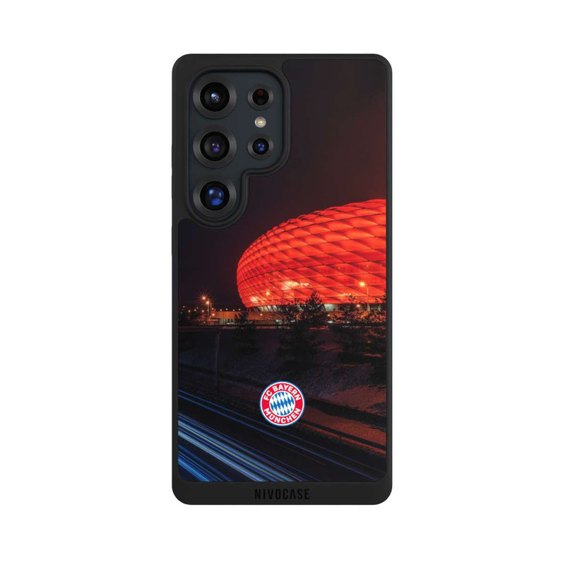Galaxy S25 Ultra NIVOpure Allianz Arena bei Nacht FCB