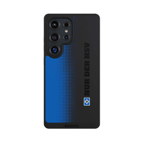 Samsung Galaxy S25 Ultra NIVOpure Nur der HSV - Rautenraster Blau - ohne Hintergrund