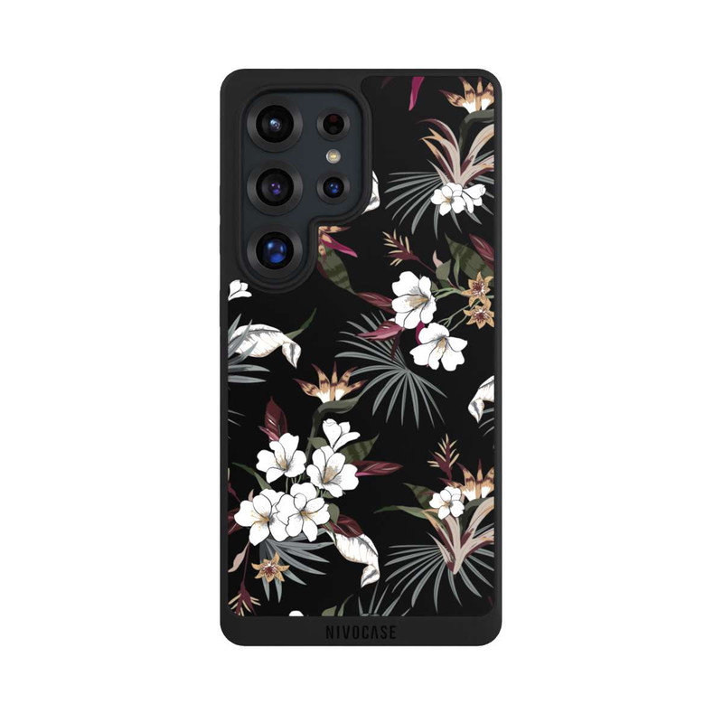Galaxy S25 Ultra NIVOpure Flowers Black
