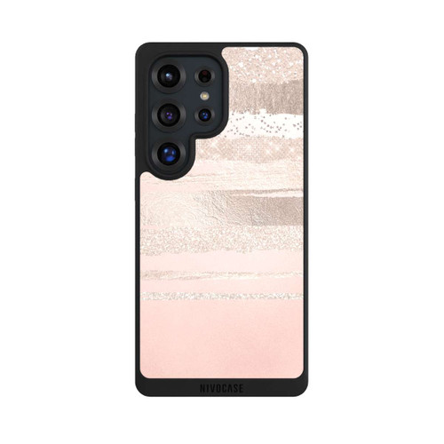 Samsung Galaxy S25 Ultra NIVOpure Glitzerschichten (Rosé/Silver) Glitterlook