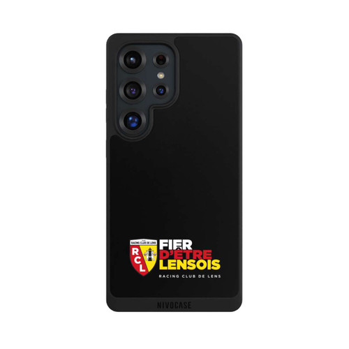 Samsung Galaxy S25 Ultra NIVOpure Logo RCL en bas Noir
