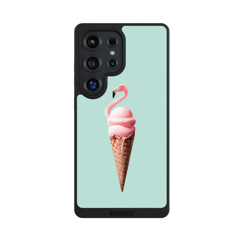 Samsung Galaxy S25 Ultra NIVOpure Flamingo ice cream