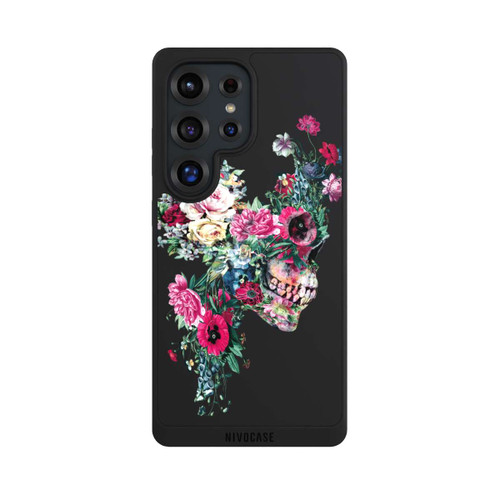 Samsung Galaxy S25 Ultra NIVOpure Flower Skull transparent
