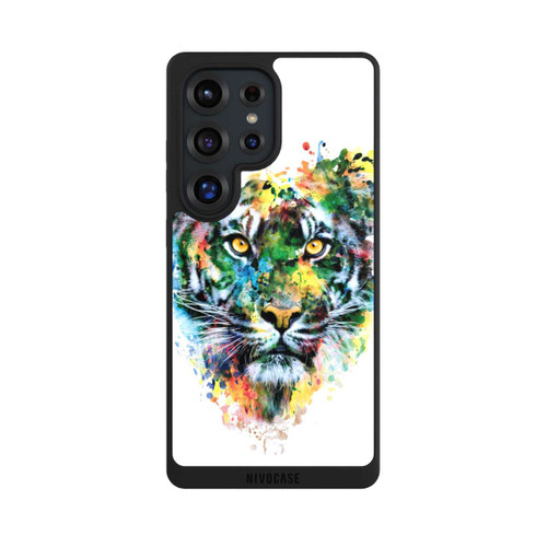Samsung Galaxy S25 Ultra NIVOpure Tiger Watercolor