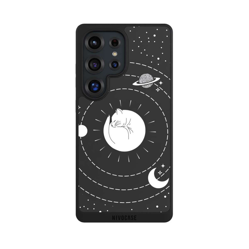 Galaxy S25 Ultra NIVOpure Katze und Mond