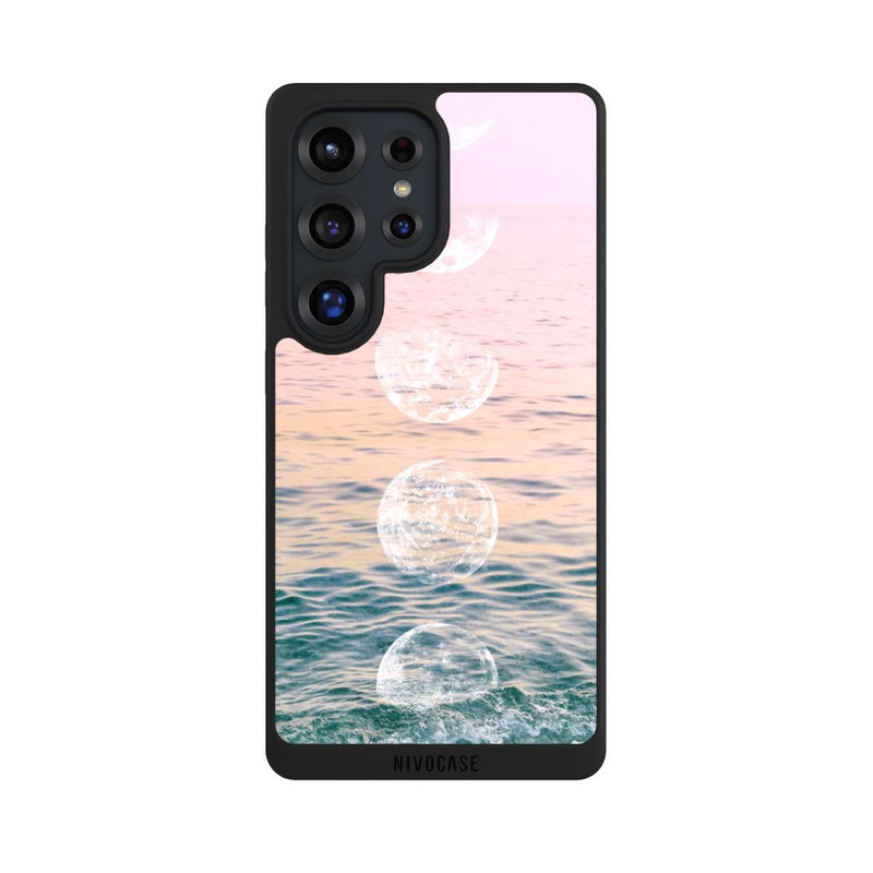 Galaxy S25 Ultra NIVOpure Mondphasen am Strand