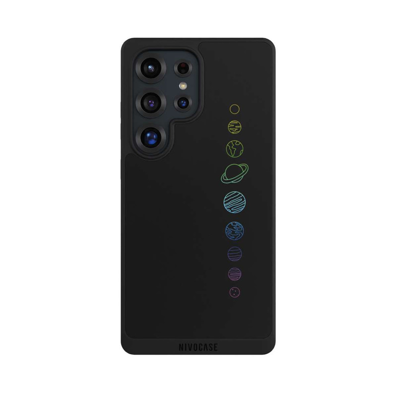 Galaxy S25 Ultra NIVOpure Bunte Planeten