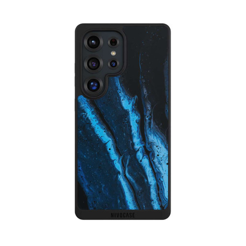 Samsung Galaxy S25 Ultra NIVOpure Blue oil texture