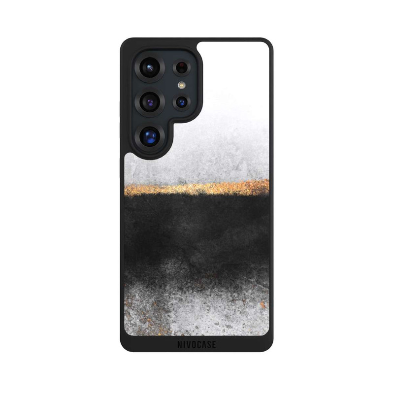Galaxy S25 Ultra NIVOpure Ruß und Golddruck