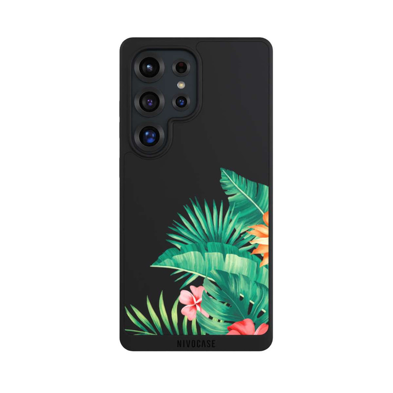 Galaxy S25 Ultra NIVOpure Tropical Flowers transparent