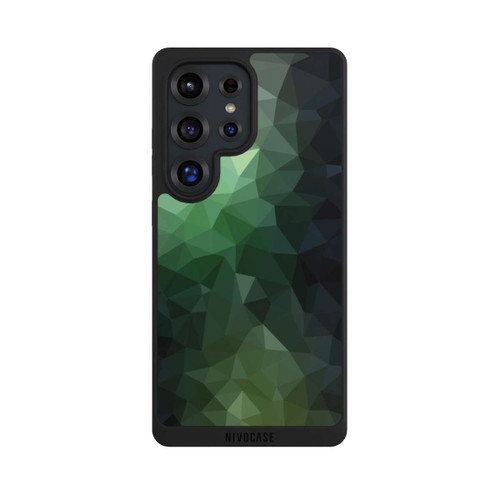 Samsung Galaxy S25 Ultra NIVOpure Polygonal Mosaic Green