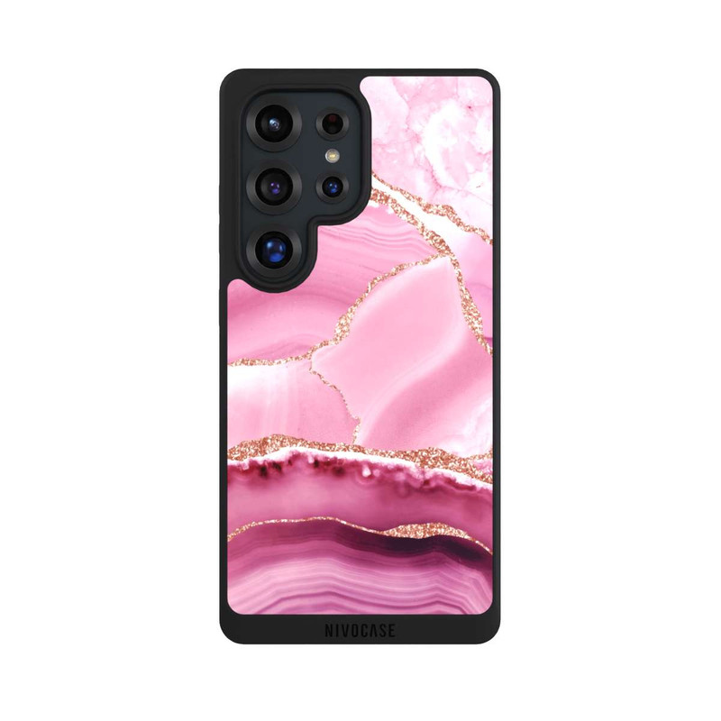 Galaxy S25 Ultra NIVOpure Meerjungfrauen Pink Marmor
