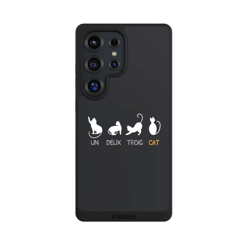 Galaxy S25 Ultra NIVOpure Un Deux Trois Cat
