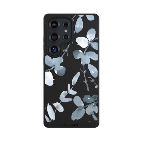 Samsung Galaxy S25 Ultra NIVOpure Eukalyptus Muster transparent