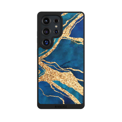 Samsung Galaxy S25 Ultra NIVOpure Gemstone Blue Gold