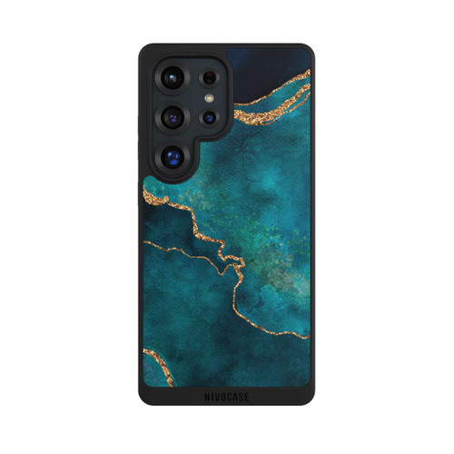 Samsung Galaxy S25 Ultra NIVOpure Edelstein glänzend aquamarin