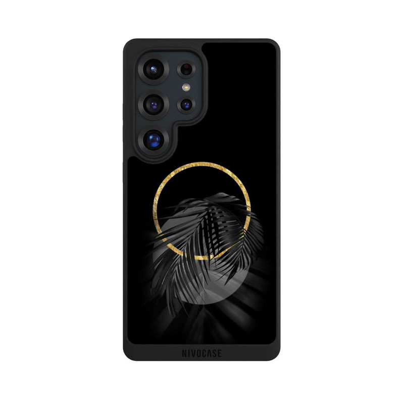 Galaxy S25 Ultra NIVOpure Feuille tropicale noire