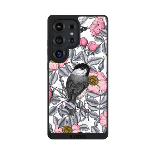 Samsung Galaxy S25 Ultra NIVOpure Chickadees and Wild Rose