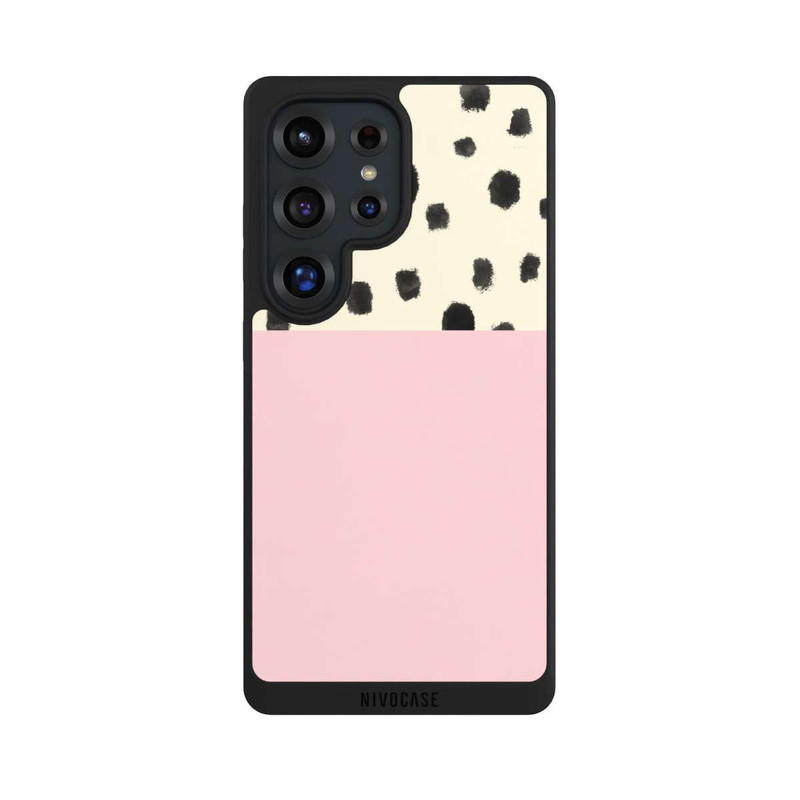 Galaxy S25 Ultra NIVOpure Punkte und Rosa