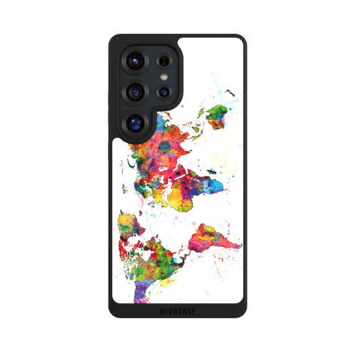 Samsung Galaxy S25 Ultra NIVOpure World Map Splash