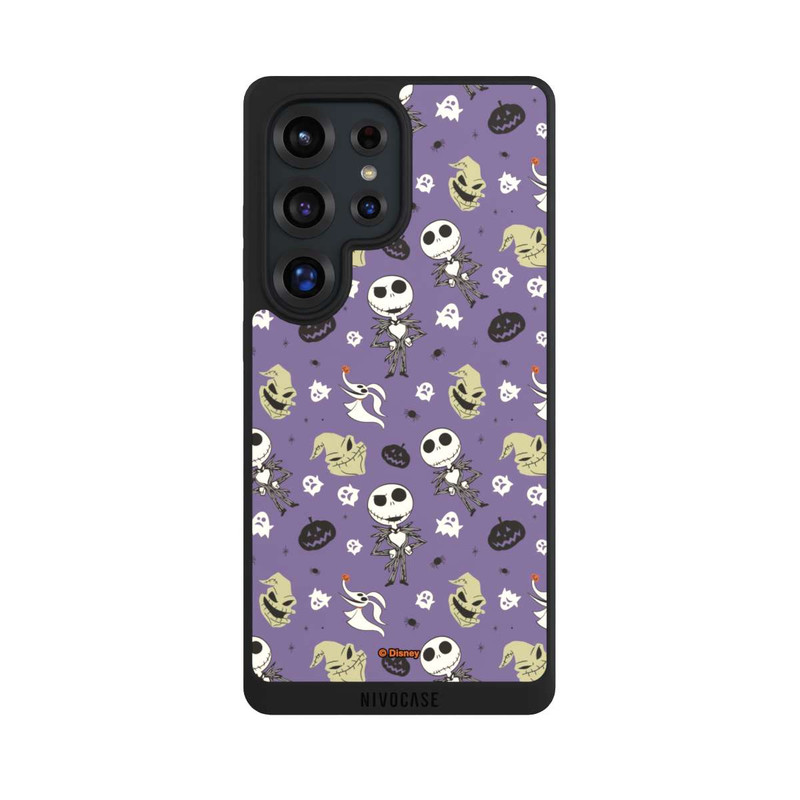 Galaxy S25 Ultra NIVOpure Jack Purple Pattern Tim Burtons Nightmare before Christmas