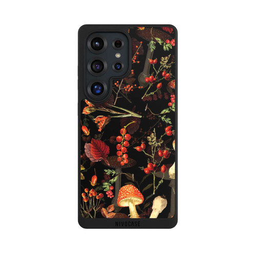 Samsung Galaxy S25 Ultra NIVOpure Pilzmuster Schwarz