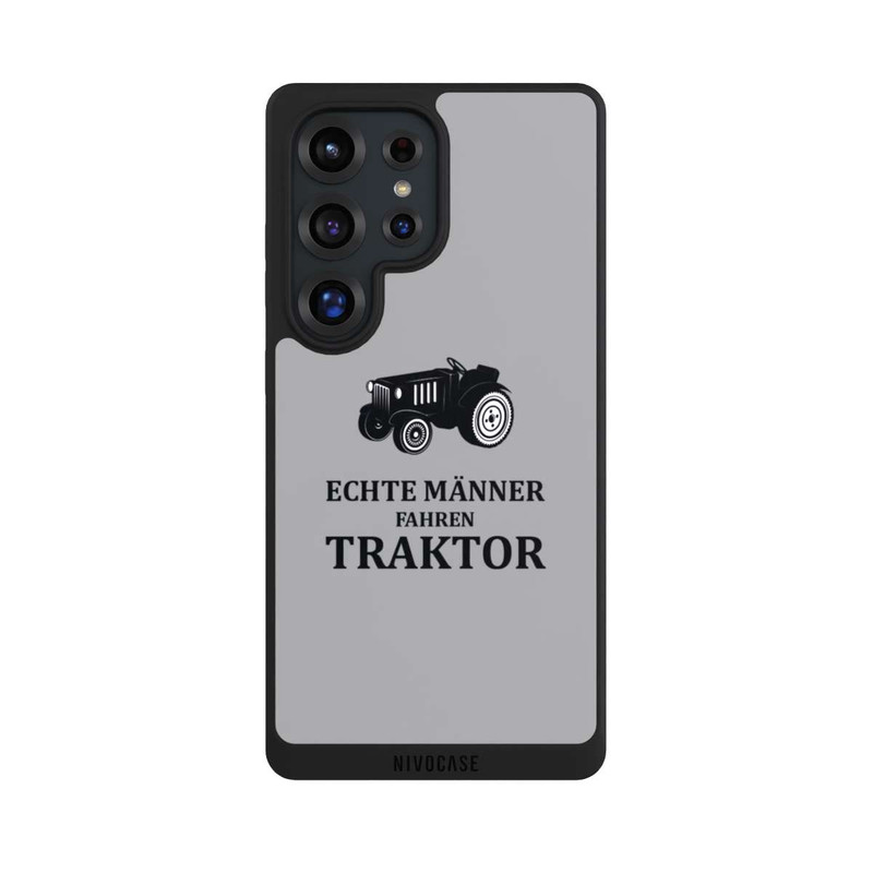 Galaxy S25 Ultra NIVOpure Echte Männer Fahren Traktor