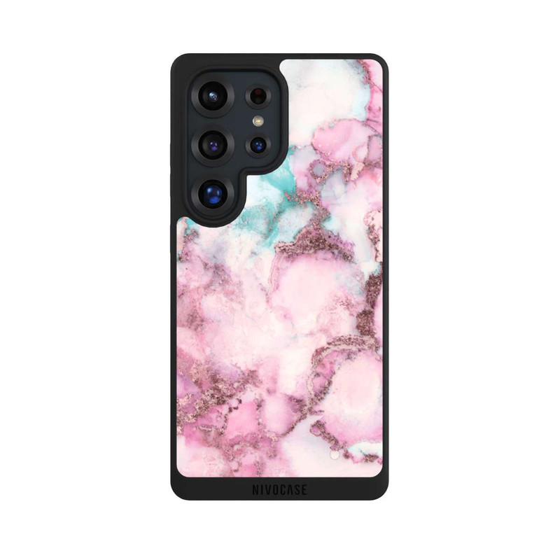 Galaxy S25 Ultra NIVOpure Encre tourbillonnante rose