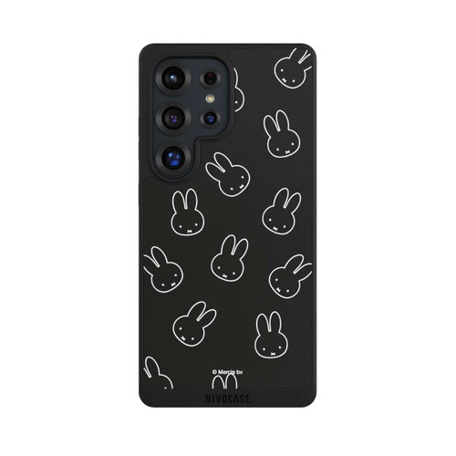 Samsung Galaxy S25 Ultra NIVOpure Miffy Pattern Black