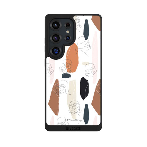 Samsung Galaxy S25 Ultra NIVOpure Dunkle Seite Line Art