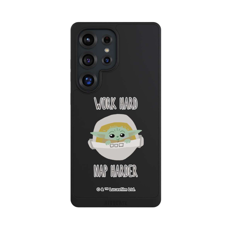 Galaxy S25 Ultra NIVOpure The Child Work Hard Nap Harder Transparent