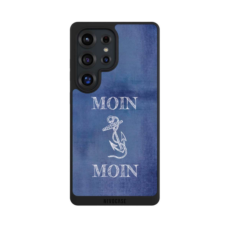 Galaxy S25 Ultra NIVOpure Moin Anker grunge blau