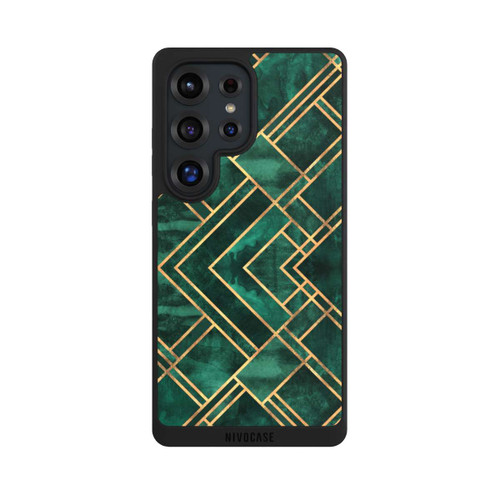 Samsung Galaxy S25 Ultra NIVOpure Grüne Blöcke