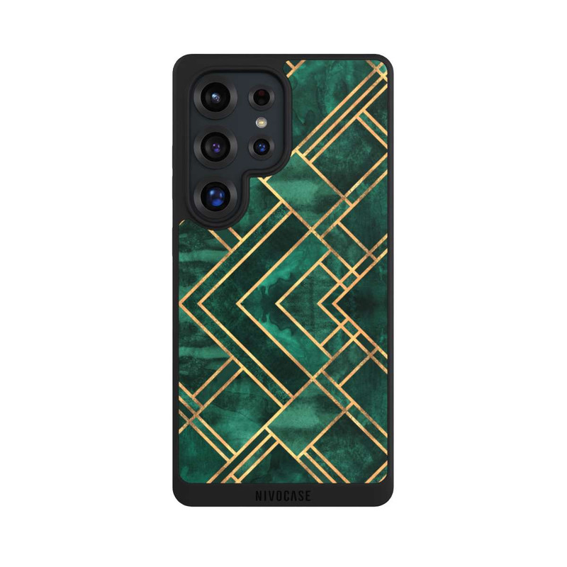 Galaxy S25 Ultra NIVOpure Grüne Blöcke