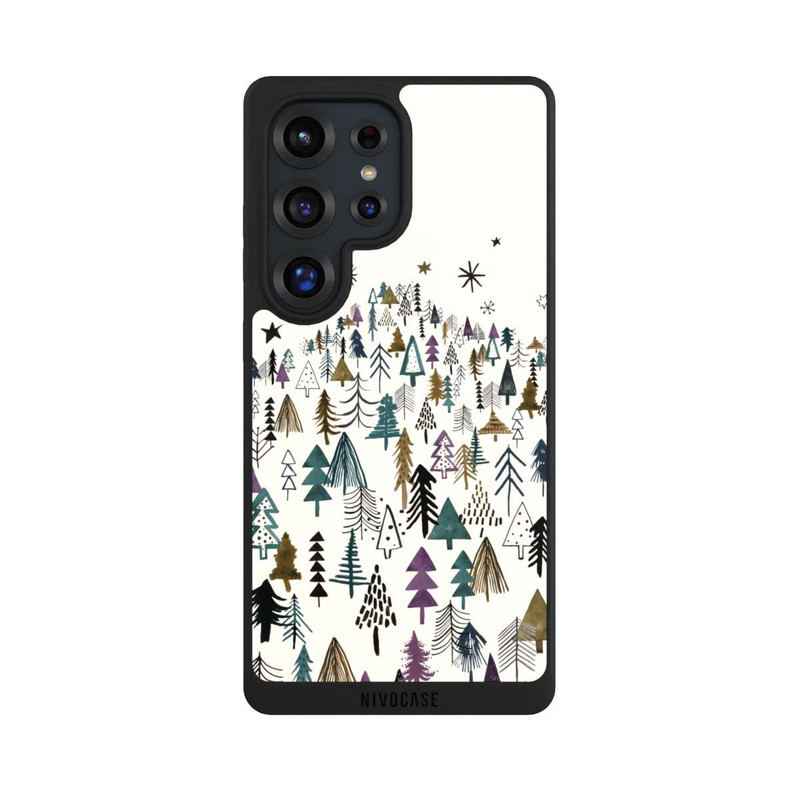 Galaxy S25 Ultra NIVOpure Bergbäume Wald Lila