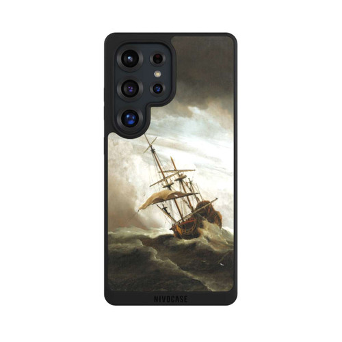 Samsung Galaxy S25 Ultra NIVOpure A Ship on the High Seas Caught by a Squall