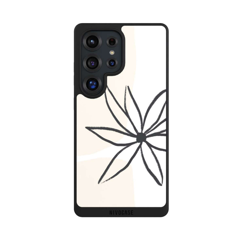 Galaxy S25 Ultra NIVOpure Fleur et crème