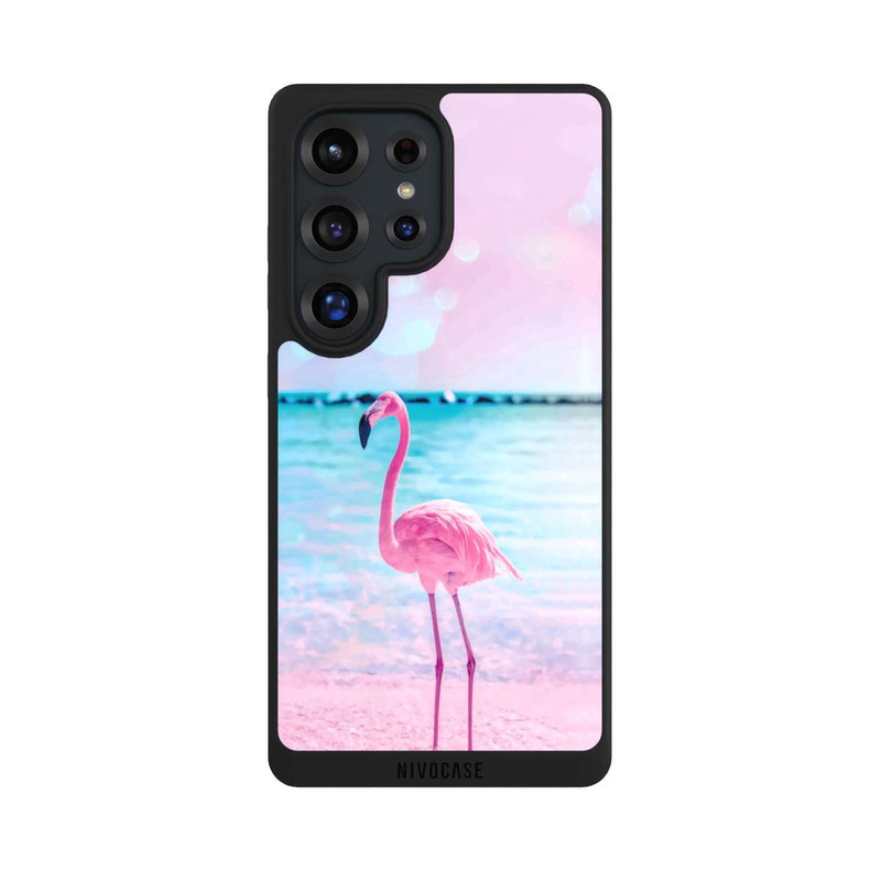 Galaxy S25 Ultra NIVOpure Fantaisie Flamant Rose