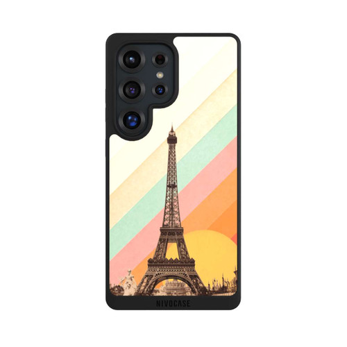 Samsung Galaxy S25 Ultra NIVOpure Eiffel Tower Rainbow