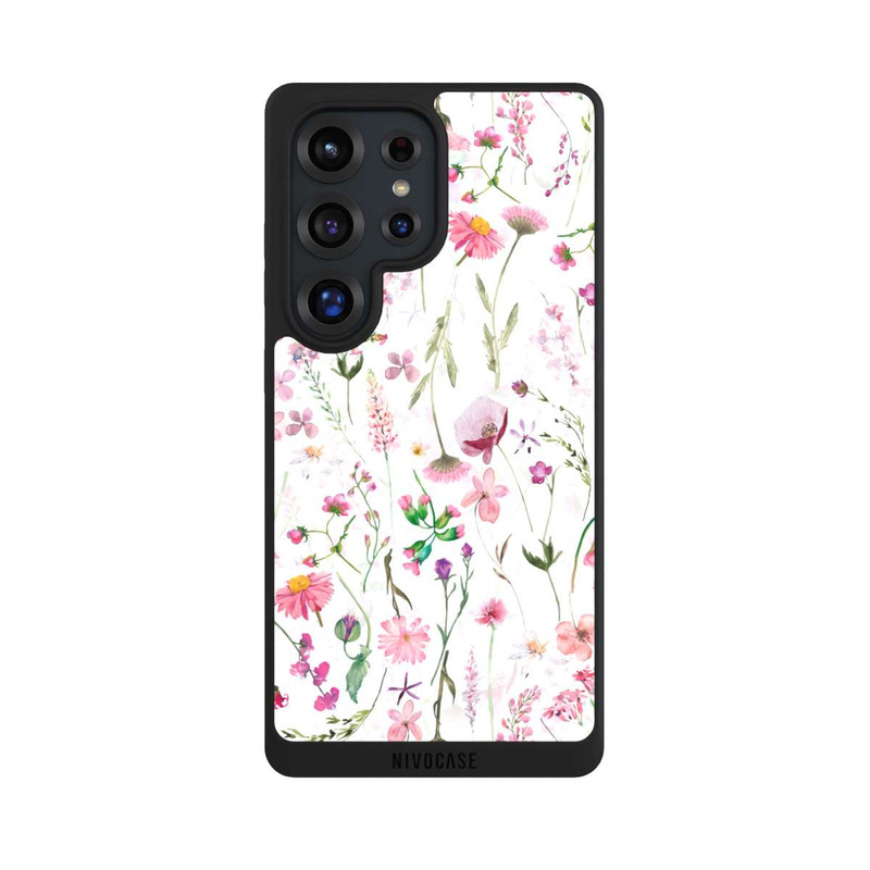 Galaxy S25 Ultra NIVOpure Pink Flower Meadow