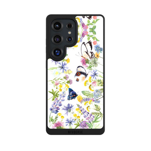 Samsung Galaxy S25 Ultra NIVOpure Colourful Spring Flowers and Butterflies