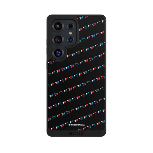 Samsung Galaxy S25 Ultra NIVOpure Drei Fragezeichen Muster Schräg