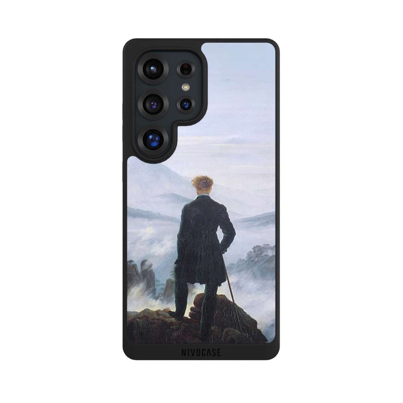 Galaxy S25 Ultra NIVOpure Le Vagabond au-dessus de la Mer de Brouillard