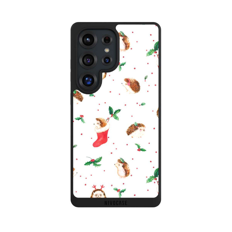 Galaxy S25 Ultra NIVOpure Christmas Cute Hedgehog