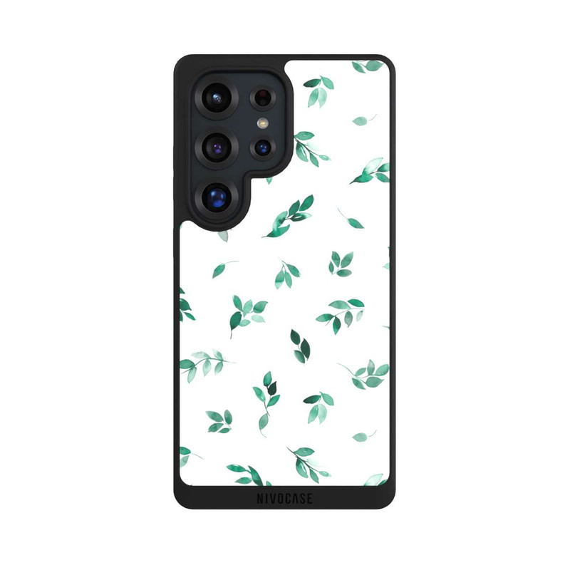 Galaxy S25 Ultra NIVOpure Feuilles d'automne Eucalyptus vert