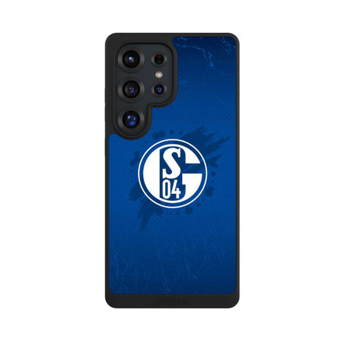 Samsung Galaxy S25 Ultra NIVOpure Schalke 04 Farbe Fleck Blau