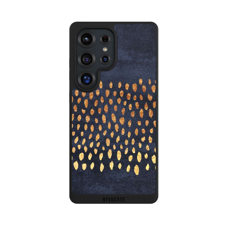 Galaxy S25 Ultra NIVOpure Or & Bleu Pattern