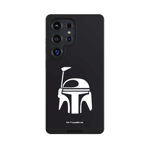Samsung Galaxy S25 Ultra NIVOpure Boba Fett Helm Schwarz